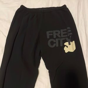 Free City Cotton Logo Sweatpants